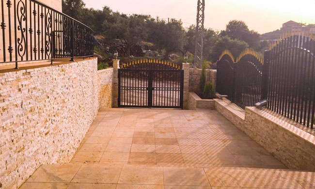 Lebanon Fence gate and handrail