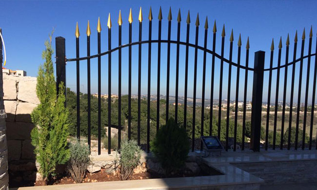 Lebanon Fence gate and handrail